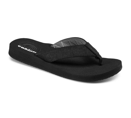 Cobian Floater 2 Black w Arch Support Toe Post Sandal Men's US Sizes 8-15 NEW!!!