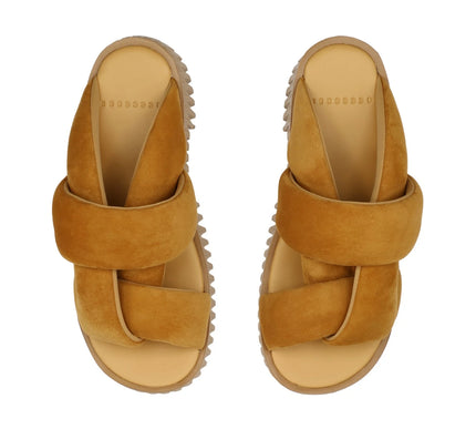 4CCCCEES Plia Semo Tan Sandal Women's Sizes 36-41-6-11 NEW