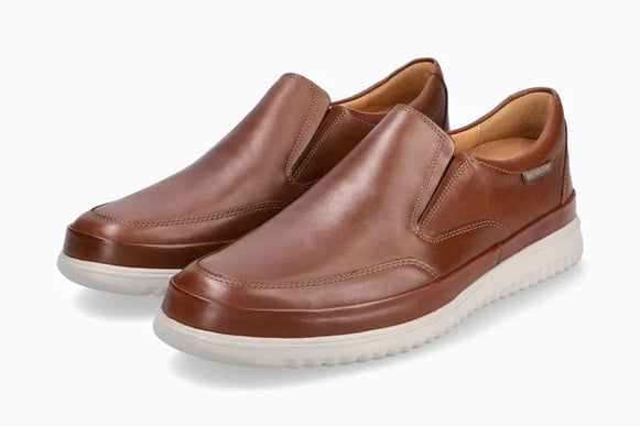 Mephisto Twain Hazelnut Leather Loafer Shoe Mens US Sizes 7-13 NEW