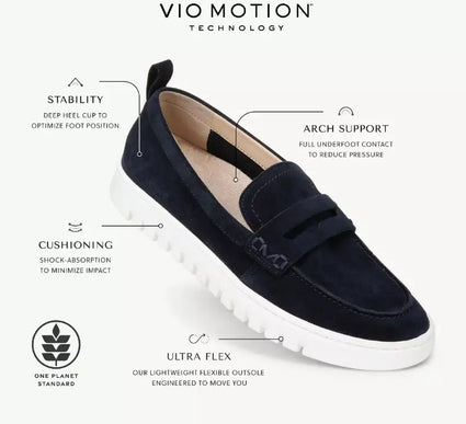 Vionic Uptown Mary Jane Black Leather Loafer Women's sizes 5-13/NEW! MEDIUM