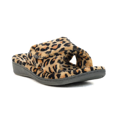 Vionic Relax Leopard Slipper Slip-On Arch Support Women size 7 NEW