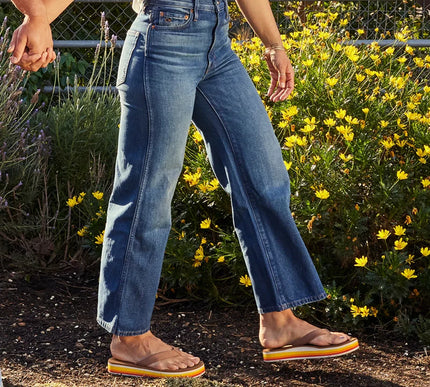 Hari Mari Flip Flops Womens Dunes Sunset Acorn US Sizes 6-11 NEW