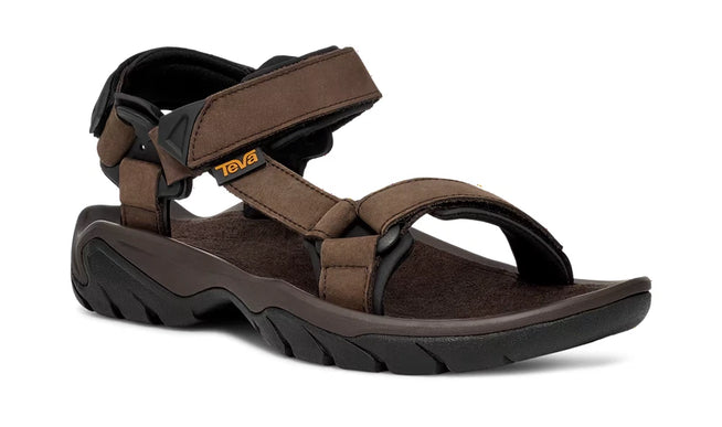 Teva Terra Fi 5 Universal Leather Turkish Coffee Sandal Mens US Sizes 7-15 NIB