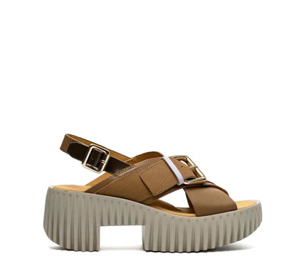 4CCCCEES Plia Juno Taupe Strappy Sandal Women's Sizes 36-41/6-11/NEW!!!