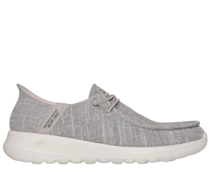 SKECHERS Go Walk Max-With Ease Taupe Slip-ins Sneaker Men's sizes 7-14/NEW!!