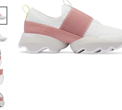 Sorel Kinetic Impact Strap White Moonstone Sneaker Women's US sizes 6-11/NEW!!!
