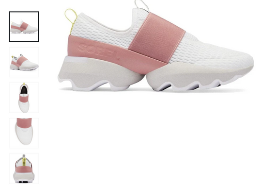 Sorel Kinetic Impact Strap White Moonstone Sneaker Women's US sizes 6-11/NEW!!!