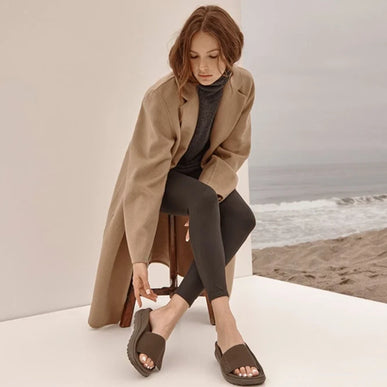 Vionic Rejuvenate Black Nubuck Recovery Slide Sandal Women's sizes 5-12/NEW!!!