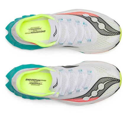 Saucony Endorphin Pro 4 White/Mutant Running Shoe Men sizes 7-15 NEW!!!