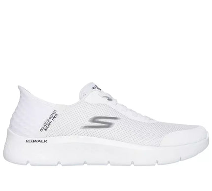 SKECHERS Go Walk Flex Hands Free White Slip-ins Sneaker Men's sizes 7-15/WIDE!!!