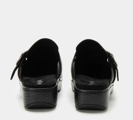 Alegria Osmosis Black Clog Leather Shoe Womens sizes 35-42 NEW