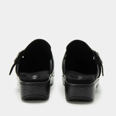 Alegria Osmosis Black Clog Leather Shoe Womens sizes 35-42 NEW