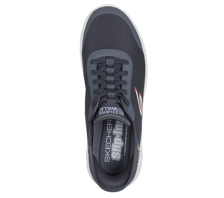 SKECHERS Go Walk Flex Hands Free Gray Slip-ins Sneaker Men's sizes 7-14/NEW WW