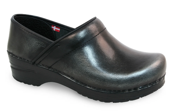 Sanita Pro Cabrio Grey Leather Professional Clog Women's EU sizes 35-42/NEW!!