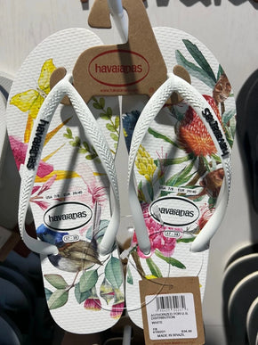 Havaianas Slim Flora Flip Flop Sandal Women sizes 35/36-41/42