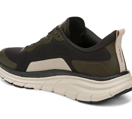 Vionic Walk Max Phantom Gray Dark Khaki Lace-up Sneaker Men's US sizes 9-13 NEW!