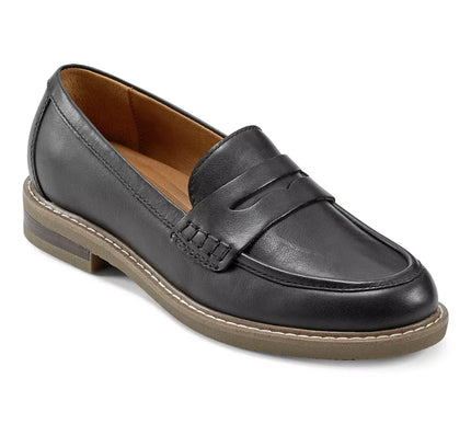 Earth Javas Black Round Toe Casual Slip-on Loafers Shoes Womens sizes 6-10 NEW M