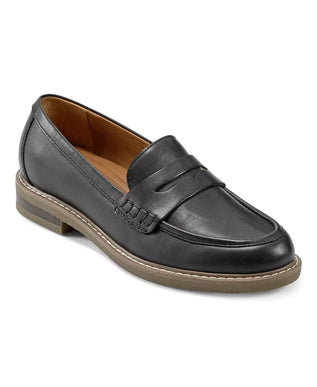 Earth Javas Black Round Toe Casual Slip-on Loafers Shoes Womens sizes 6-10 NEW M