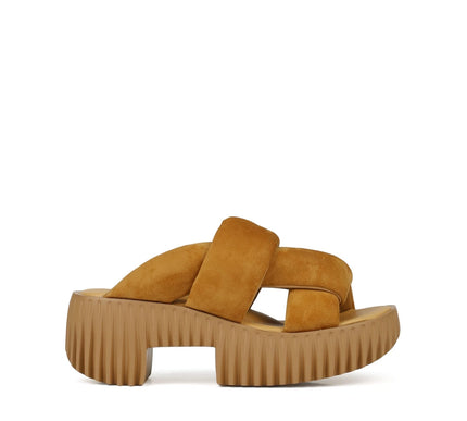 4CCCCEES Plia Semo Tan Sandal Women's Sizes 36-41-6-11 NEW