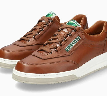 Mephisto Match Hazelnut Comfort Walking Lace-up Shoe Mens US Sizes 6-1 5 NEW