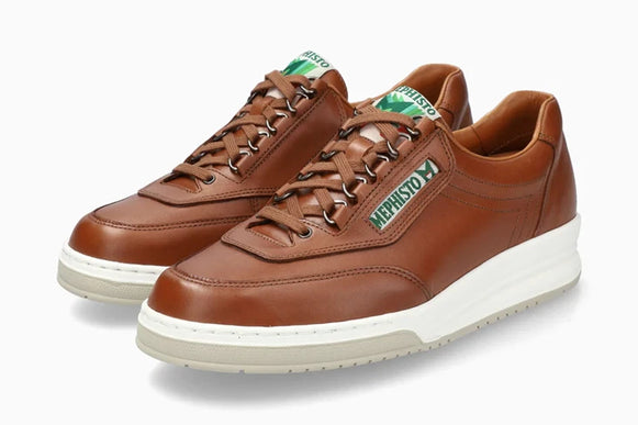 Mephisto Match Hazelnut Comfort Walking Lace-up Shoe Mens US Sizes 6-1 5 NEW