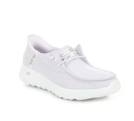 SKECHERS GO WALK Joy Fantasia White Silver Sneaker Women's sizes 5-11/NEW!!!
