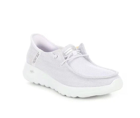 SKECHERS GO WALK Joy Fantasia White Silver Sneaker Women's sizes 5-11/NEW!!!