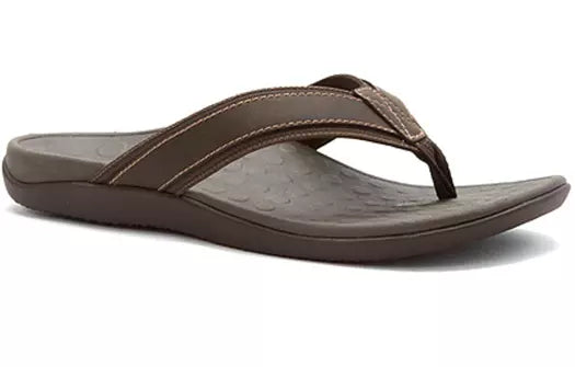 Vionic Tide Brown Men's Comfort Sandal Flip Flop US sizes 7-14 NEW!!!
