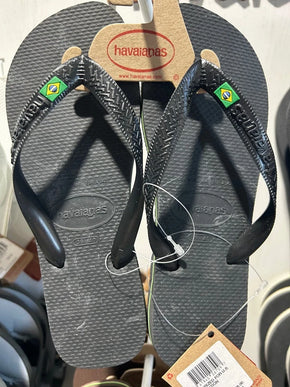 Havaianas Brazil Logo Flip Flop in Various Colors Sandal Women sizes 35/36-41/42