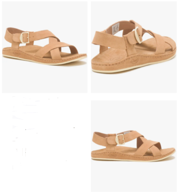 Chaco Wayfarer Doe Leather Ankle Strap Comfort Sandal Women's sizes 5-12 NEW!!