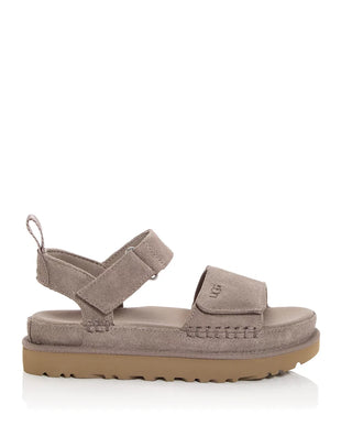 UGG Goldenstar Smoke Plume Suede Platform Sandal Women's US sizes 5-12/NEW!!!