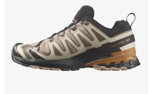 Salomon XA Pro 3d V9 Nat/Black/Sugar Almond Running Shoe Men's US Sizes 7-14 NIB