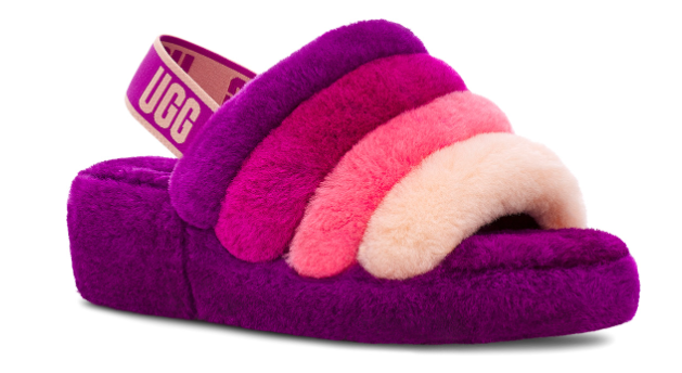 UGG Fluff Yeah Berryliscious Multi Slide Slipper Women's US sizes 5-11/NEW!!!