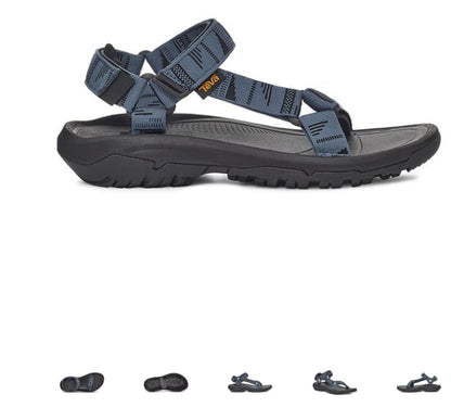 Teva Hurricane XLT2 Chara Orion Blue Strappy Sandal Men's US Sizes 7-15 NIB
