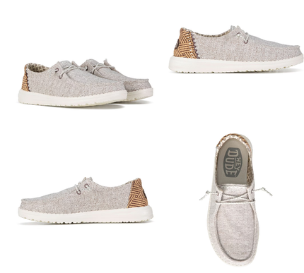 Hey Dude Wendy Chambray Java Sneaker Slip On Women's Sizes US 5-12/NEW!!