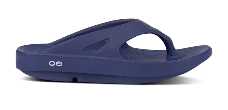 OOFOS OOriginal Thong Sandal Navy Mens and Womens Sizes M3/W5-M13/W15 NEW