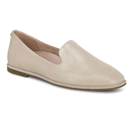 Vionic Willa 2.0 Gold Leather Flat Slip-On Comfort Shoe Women sizes 5-11 NEW!!