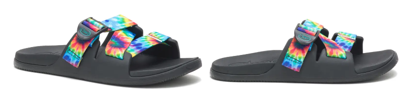 Chaco Chillos Slide Dark Tie Dye Comfort Sandal Women's US sizes 5-12 NEW!!!