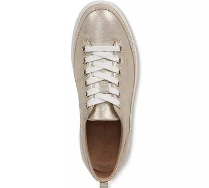 Vionic Winny Gold Metallic Leather Sneaker Women's sizes 5-12/NEW!!