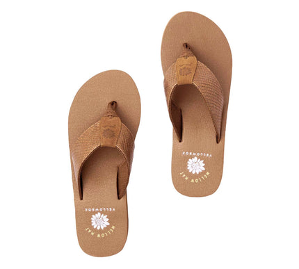 Yellow Box Chellie Bronze Flatform Toe Post Sandal Women's sizes 6-10/NEW!!!