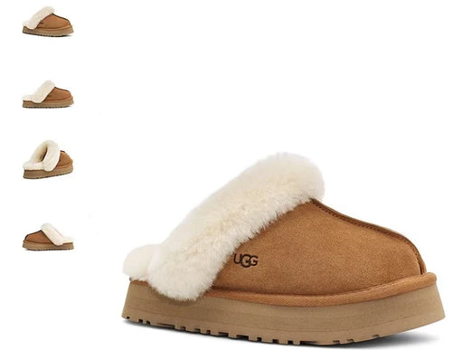 UGG Disquette Chestnut Slide Slipper Sandal Women's US sizes 5-13-NEW