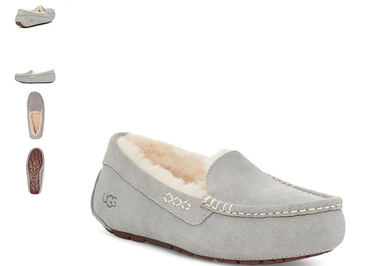 UGG Ansley Light Grey Slipper Women's US sizes 5-12/NEW!!!