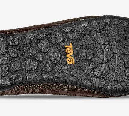 Teva ReEmber Terrain Slate Black/Chocolate Brown Slip On Mens sizes 7-14 NEW