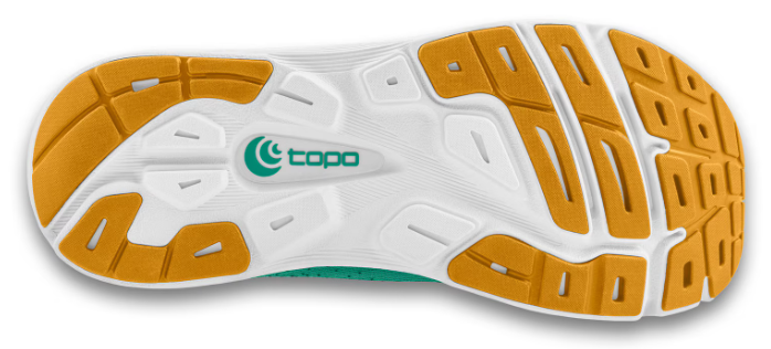 Topo Athletic Magnifly 5 Teal/Gold Road Running Shoe Women's Sizes 6-11 NEW!!!