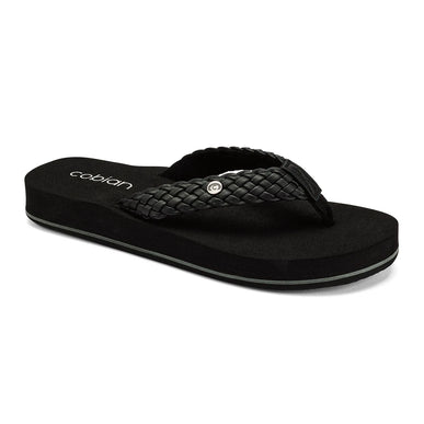 Cobian Braided Bounce Black Comfort Sandal Women's US Sizes 5-11 NIB!!