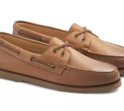 Sperry Gold Cup A/O 2-EYE Tan/Gum Boat Shoe Men's US sizes 7-15/NEW!!!