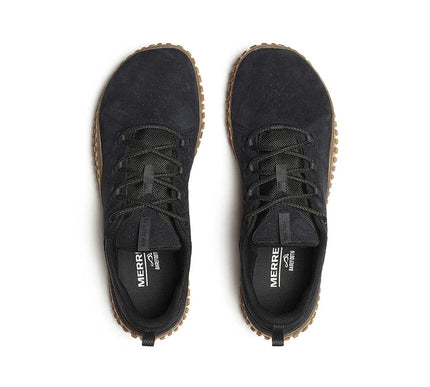 Merrell Wrapt Black/Gum Minimalist Barefoot Sneaker Shoes Mens sizes 7-15 NEW