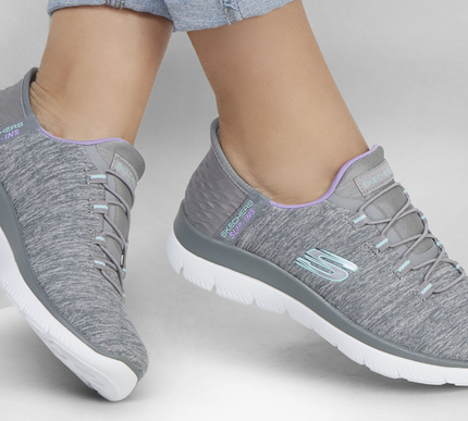 SKECHERS Summits Dazzling Haze Gray Multi Sneaker Women's sizes 5-12/NEW!!!