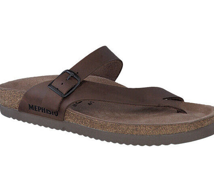 Mephisto Niels Dark Brown Scratch Comfort Sandal Men's US sizes 7-15/40-48 NEW!