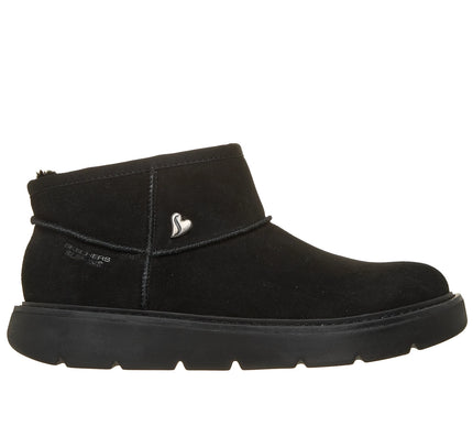 Skechers Slip-ins: Keepsakes Cozy - Cozy Mini Black Bootie Womens sizes 6-11 NEW